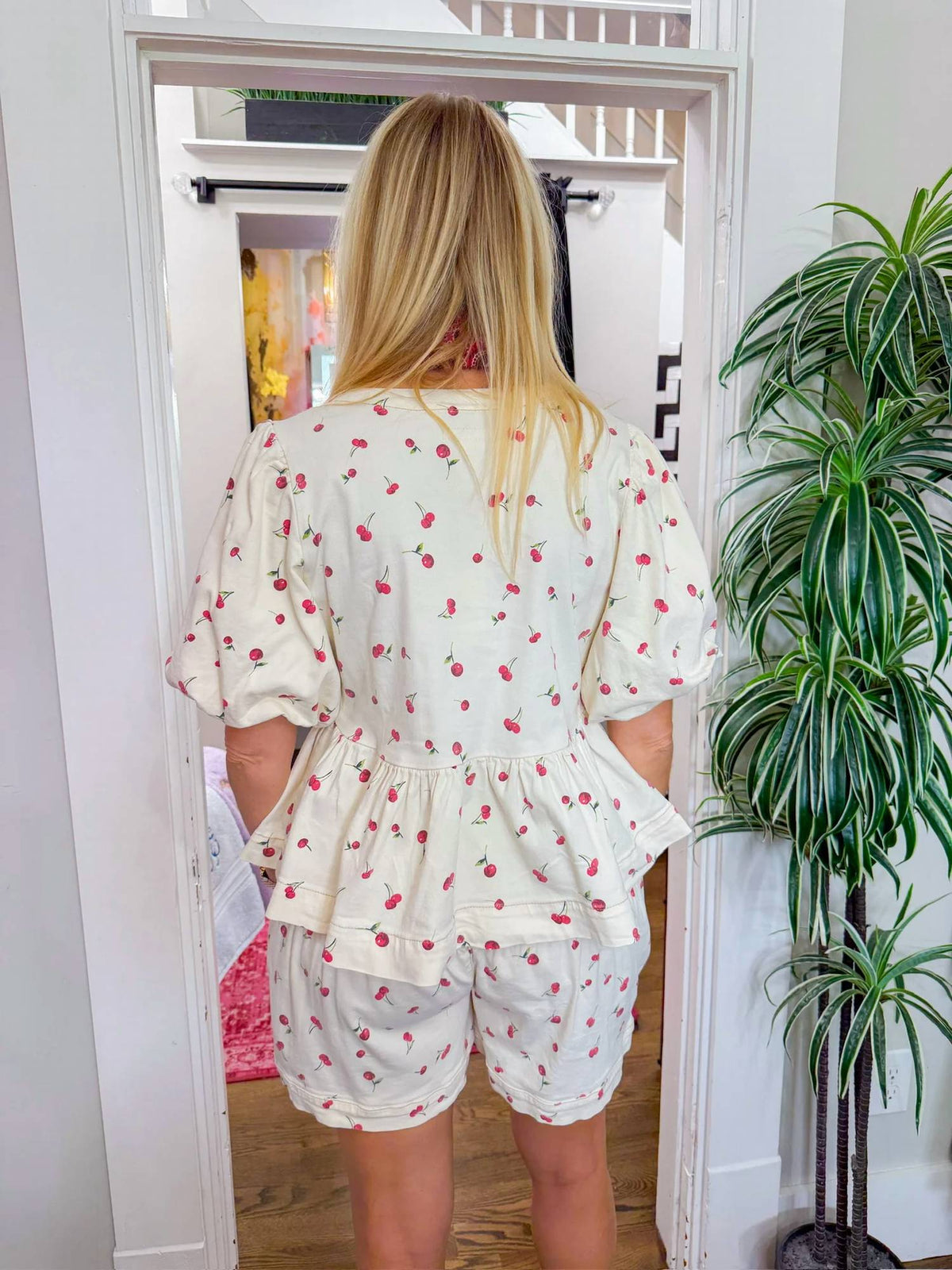 Easel - Cherry Bubbles Top