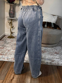Bluivy - Lizzy Denim Barrel Pull-on Jeans