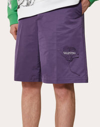 Valentino - Men's Garden Nylon Bermuda Shorts