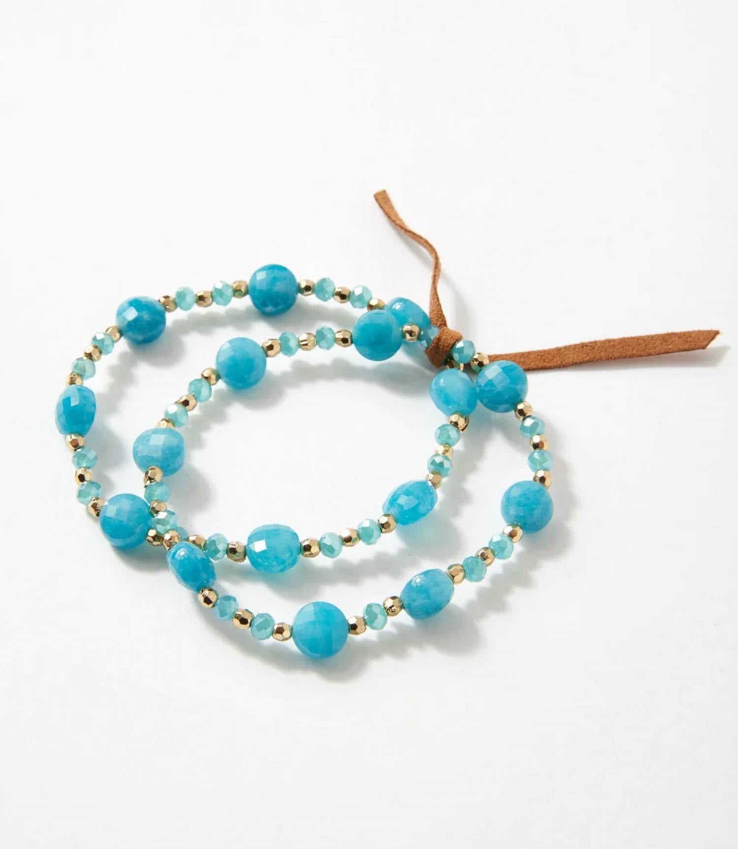 Marlyn Schiff - Women's Beaded 2 Set Bracelets