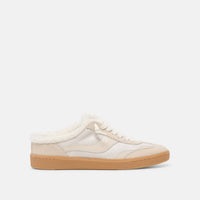 Dolce Vita Women's Notice Slide Plush Sneakers in off white - women's sneaker - alternate view