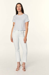 AMO Bella High Rise Crop Jeans in radiance - women's jeans - alternate view