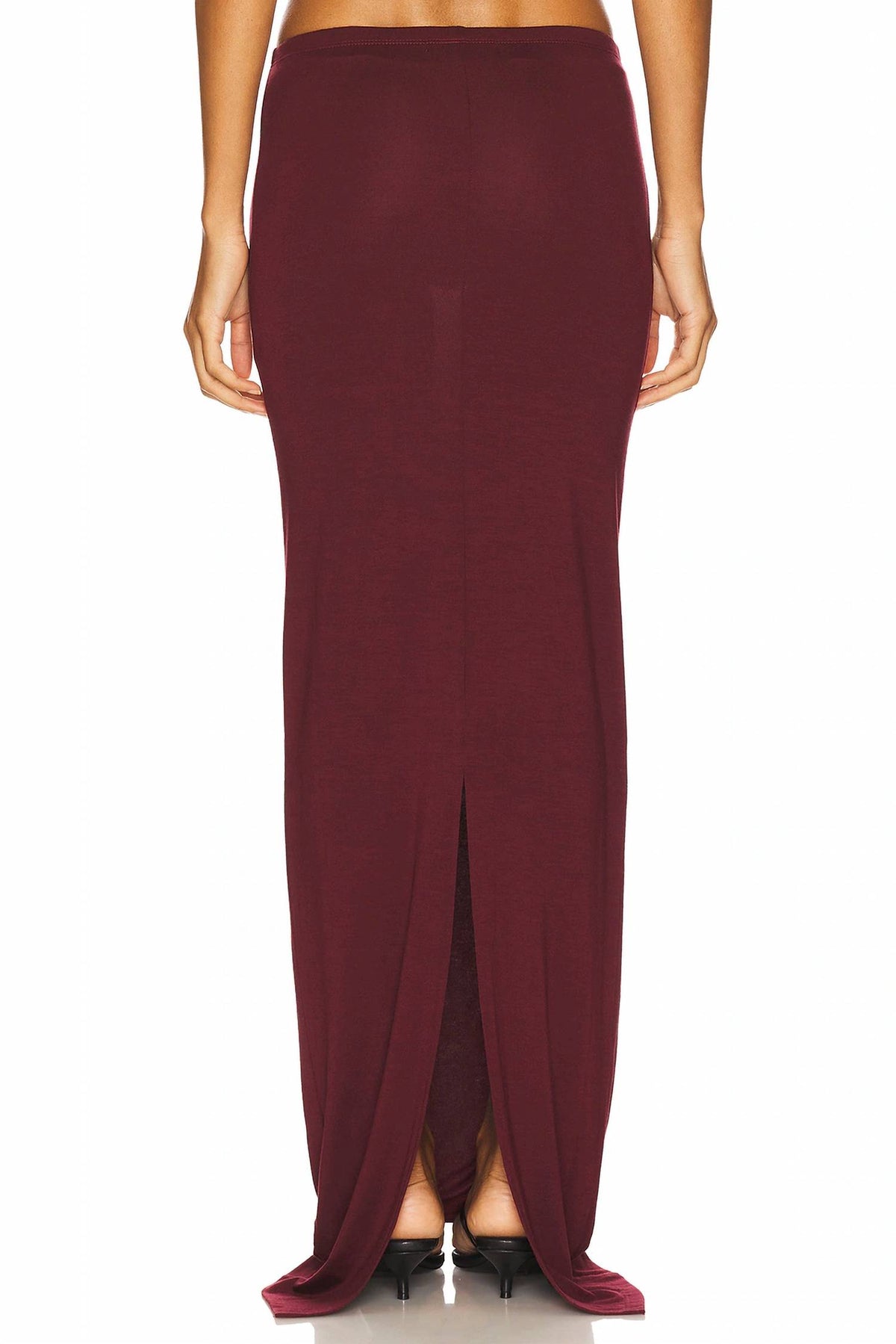 Eterne - Ribbed Maxi Skirt