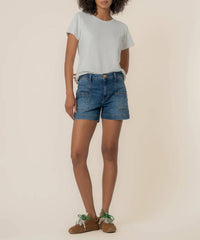 Kut From The Kloth - Jane High Rise Short With Pork Chop Pockets