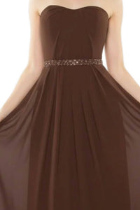 Last Dress - Radiant Elegance Strapless A-line Gown