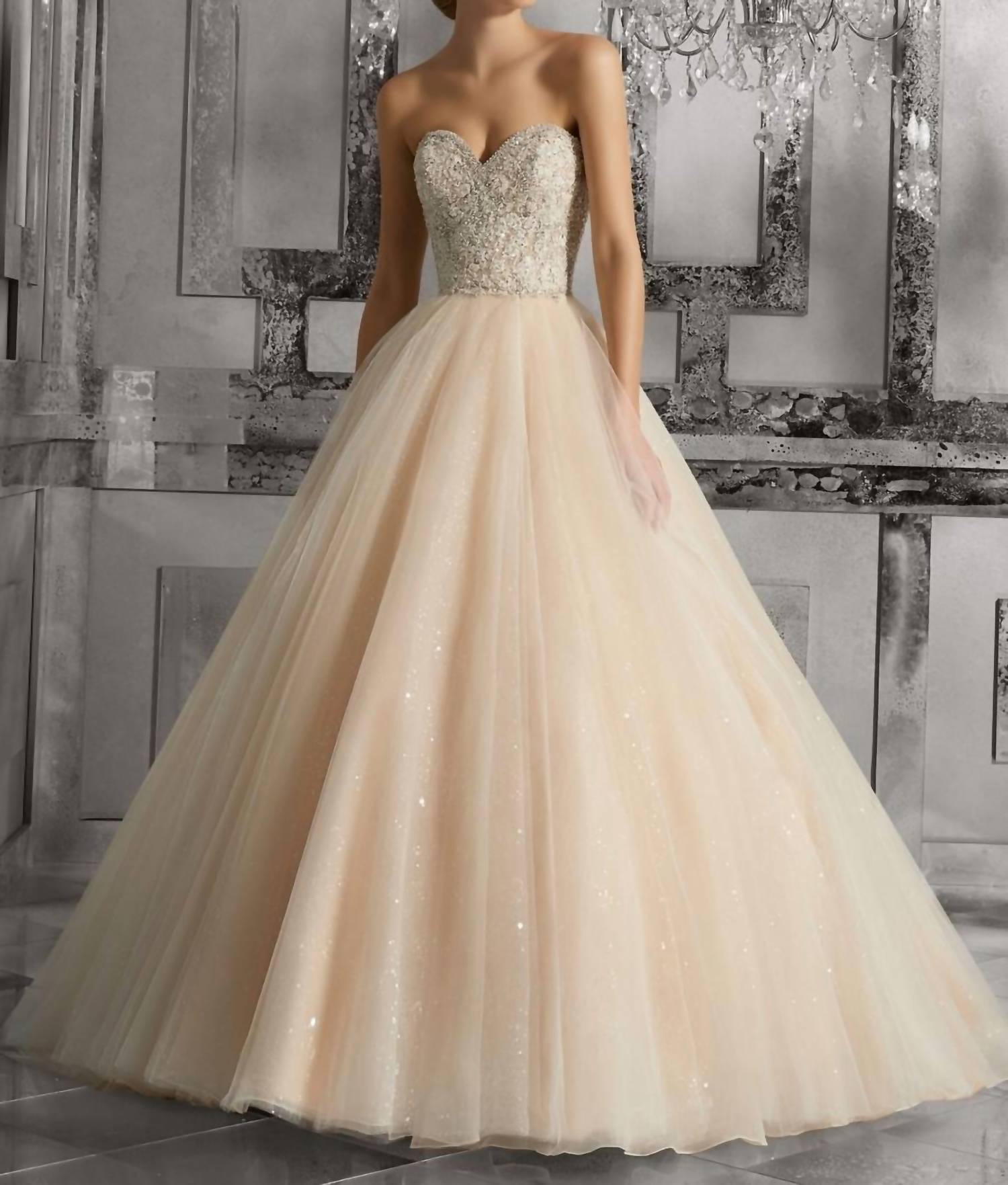 Morilee - Mystique Strapless Wedding Dress