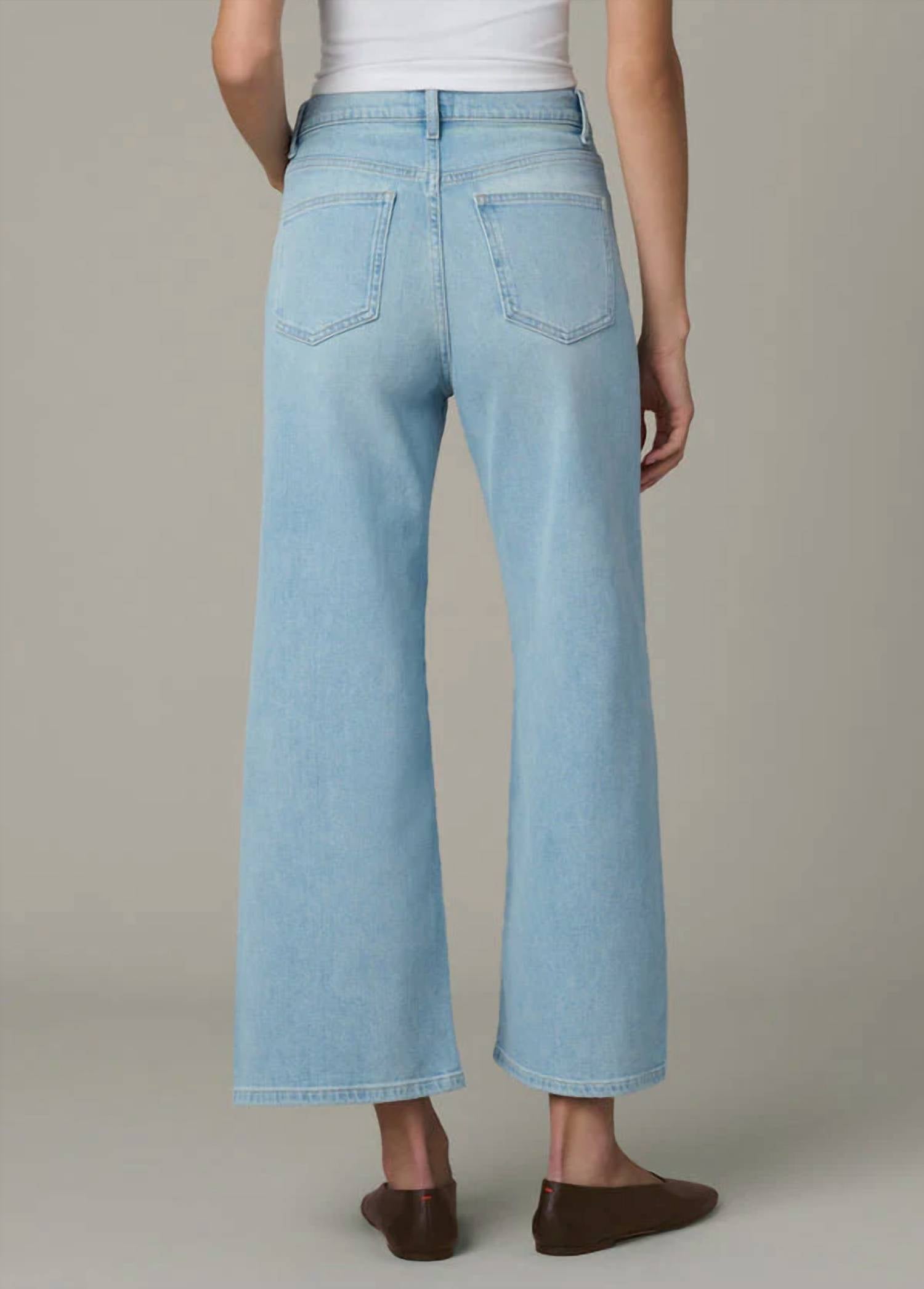 Joe'S Jeans - Mia High Rise Wide Leg Ankle Jeans