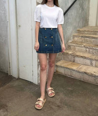 Ulla Johnson - Clara Denim Mini Skirt