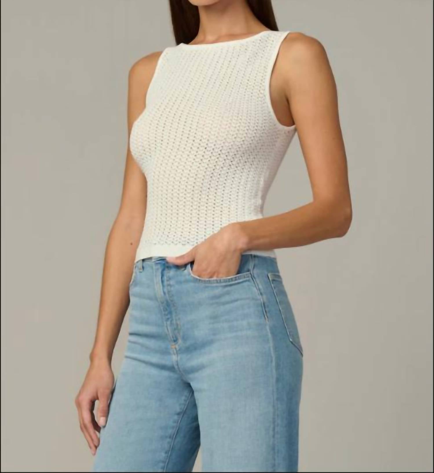 Joe'S Jeans - Crochet Boatneck Tank