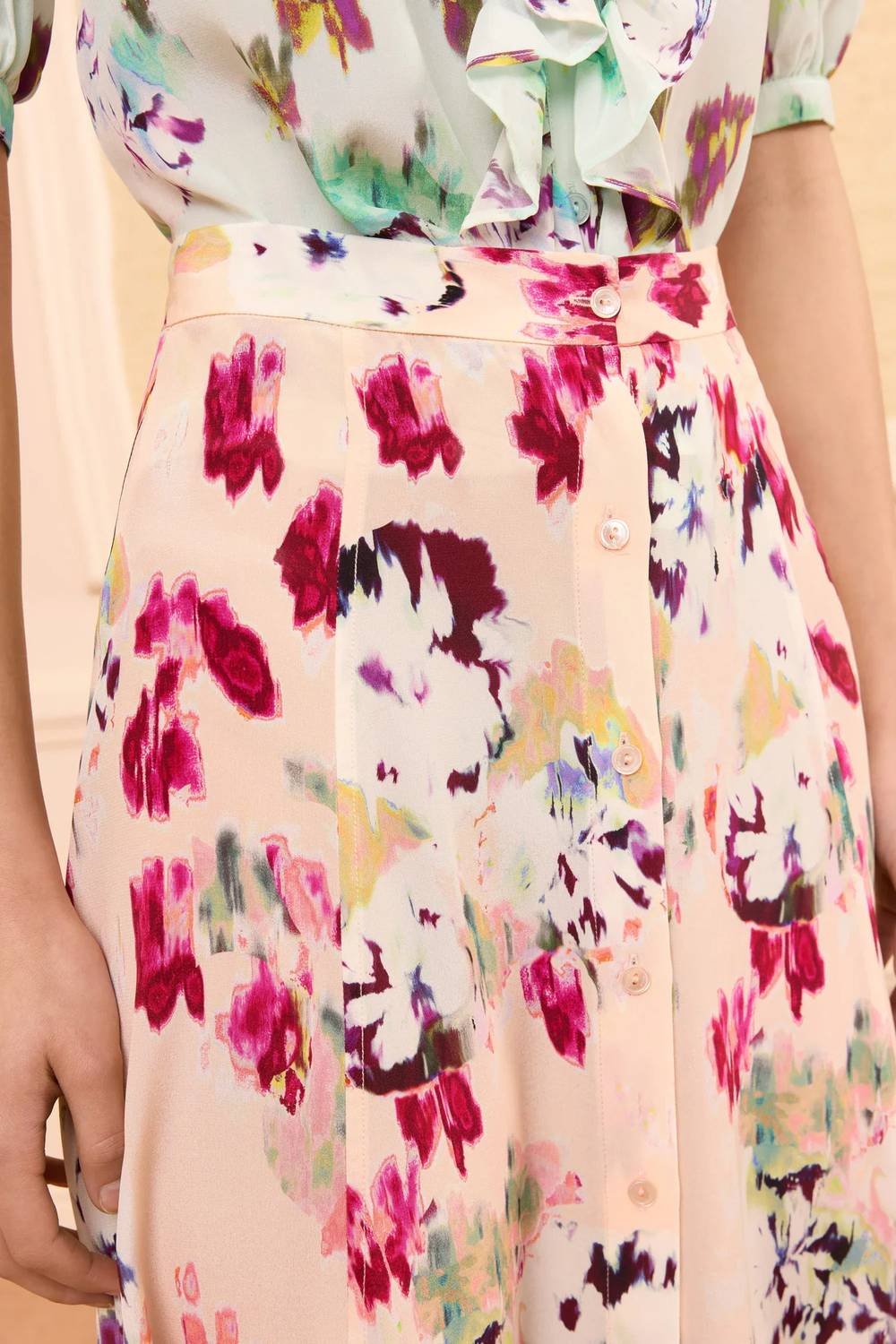 Ulla Johnson - Rowan Silk Midi Skirt
