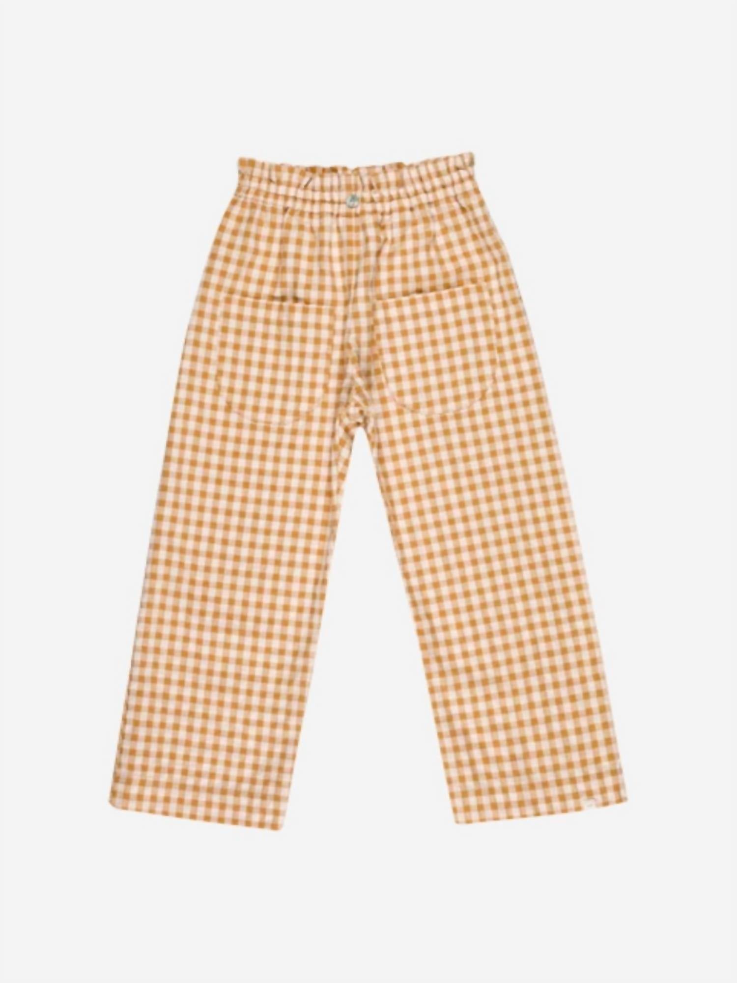 Möm(E) Portugal - Kid's Lola Check Pants