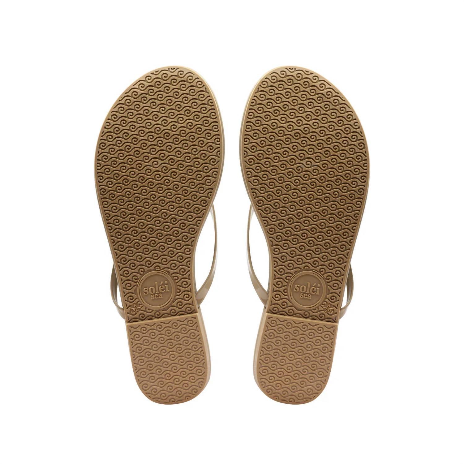 Solei Sea - Women's Indie Mini Bow Flip-flop Sandal