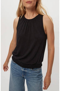 Michael Stars - Akira Tank With Smocked Bottom Top