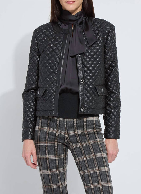Lysse - Aurelle Quilted Vegan Leather Jacket