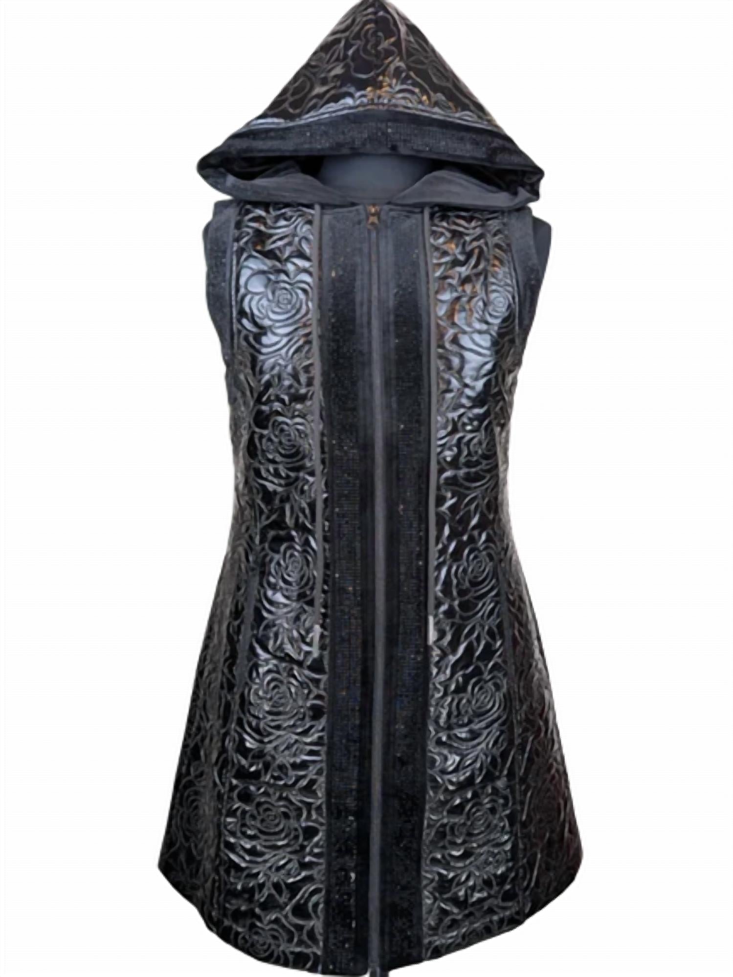 Berek - Glossy Quilted Floral Vest