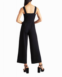Nicole Miller - Charli Stretch Crepe Halter Neck Jumpsuit