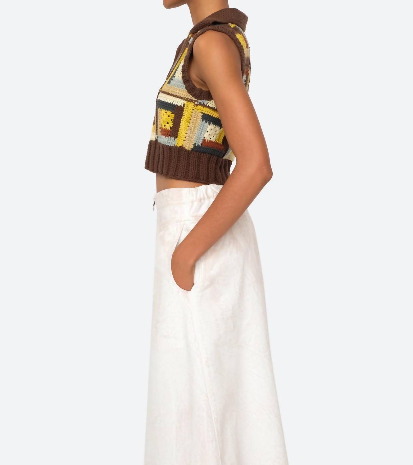 Sea - Agnes Crochet Vest
