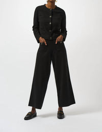 Joseph Ribkoff - Crew Neck Button-front Jacket