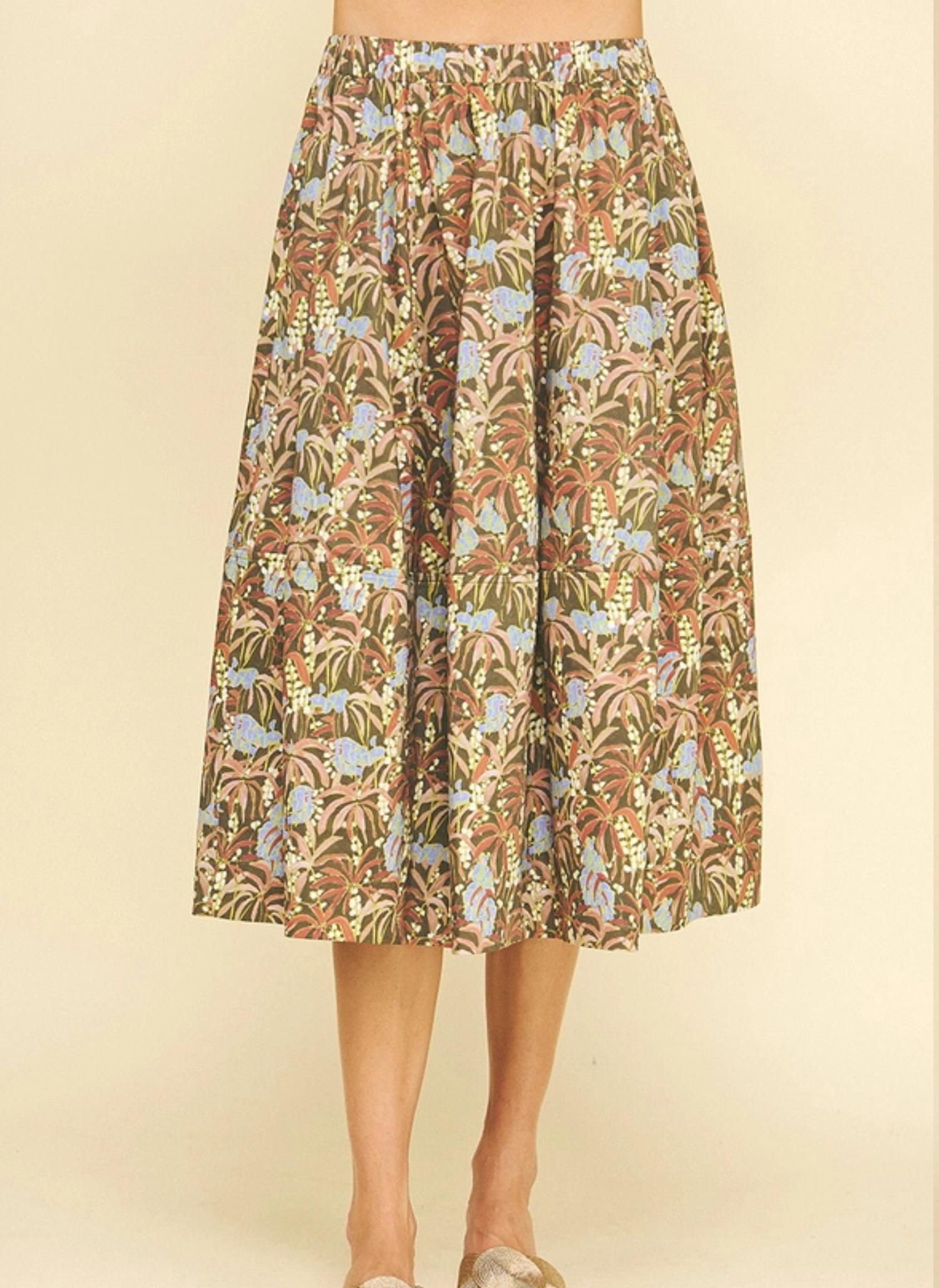 Pinch - Floral Midi Skirt