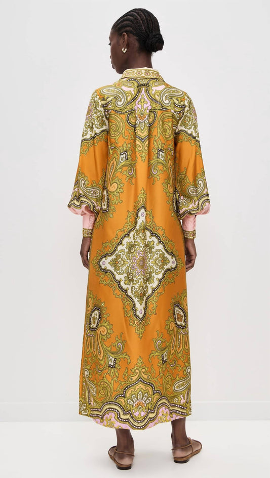 Alemais - CLEMENZA SILK SHIRTDRESS