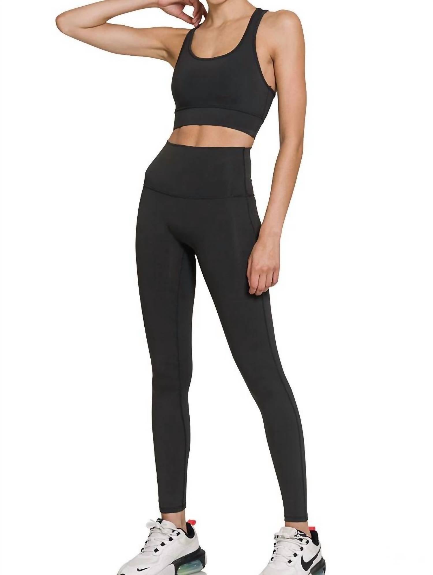 Zenana - Athletic Racerback Scoop Neck Tank Top