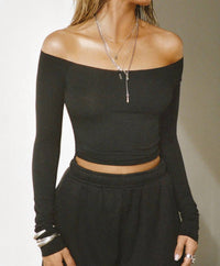 Joah Brown - Bare Shoulder Long Sleeve