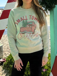Benie - Small Town Christmas Graphic Sweatshirt