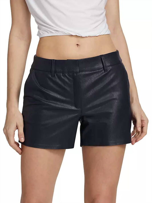 Commando - Faux Leather Tailored Shorts