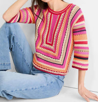 Nic + Zoe - Polina Pastiche Mix Sweater