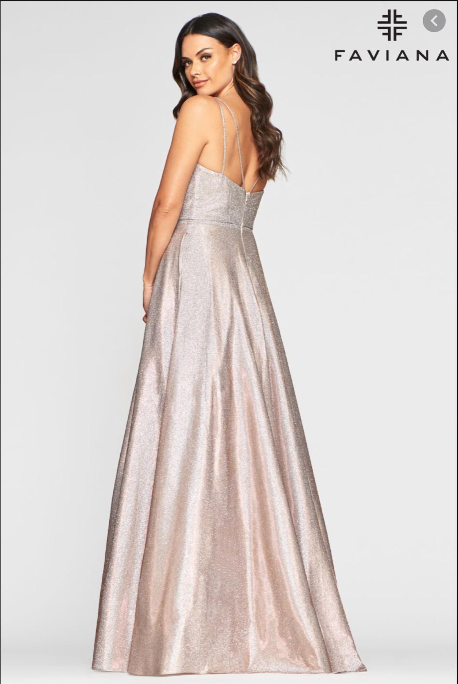 Faviana - Shimmery Evening Gown