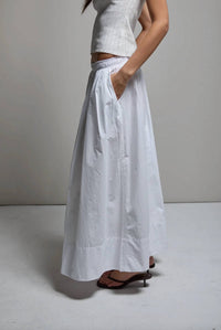 Asher - Kate Poplin Pleated Skirt
