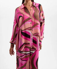 Cin Cin - Solace Printed Button Up Shirt