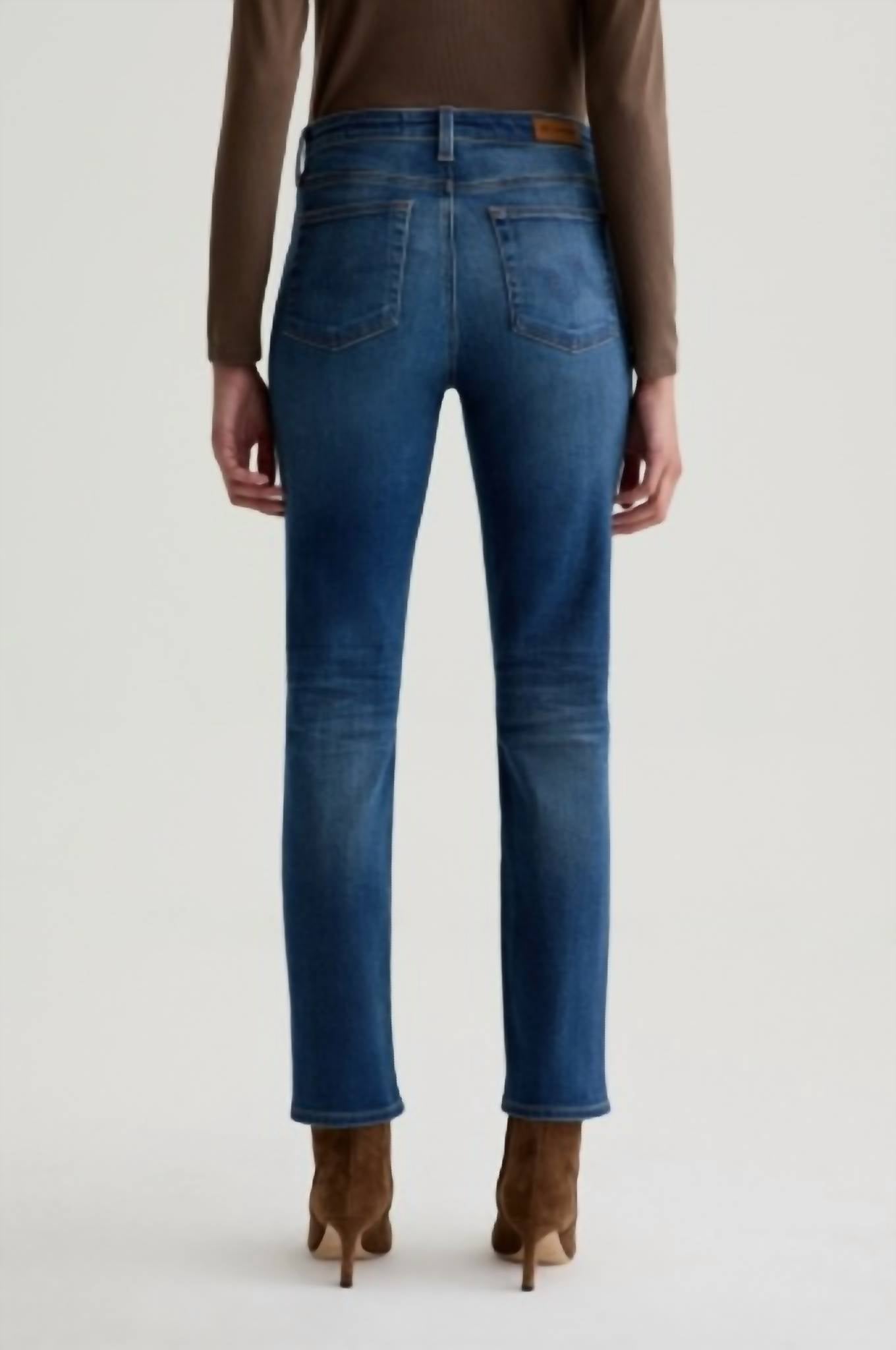 Ag Jeans - Women's Mari Mid Rise Slim Straight Leg Jeans