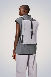 Rains Unisex Mini Backpack in flint - men's bag - alternate view
