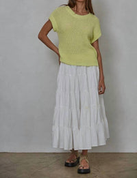 By Together - Sweater Short Sleeve Crew Neck Top