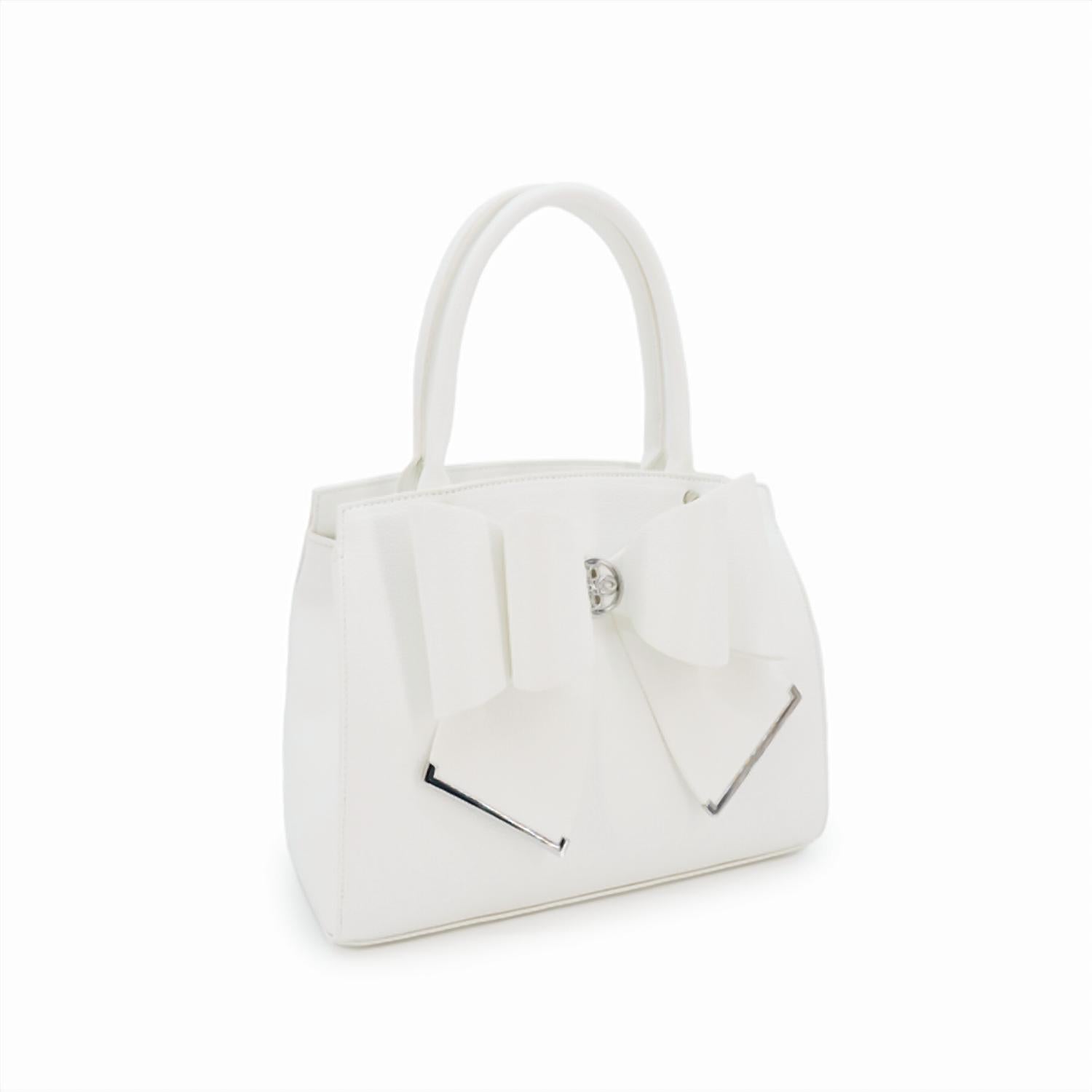Like Dreams - Women's Grace Bowtie Top Handle Satchel Bag