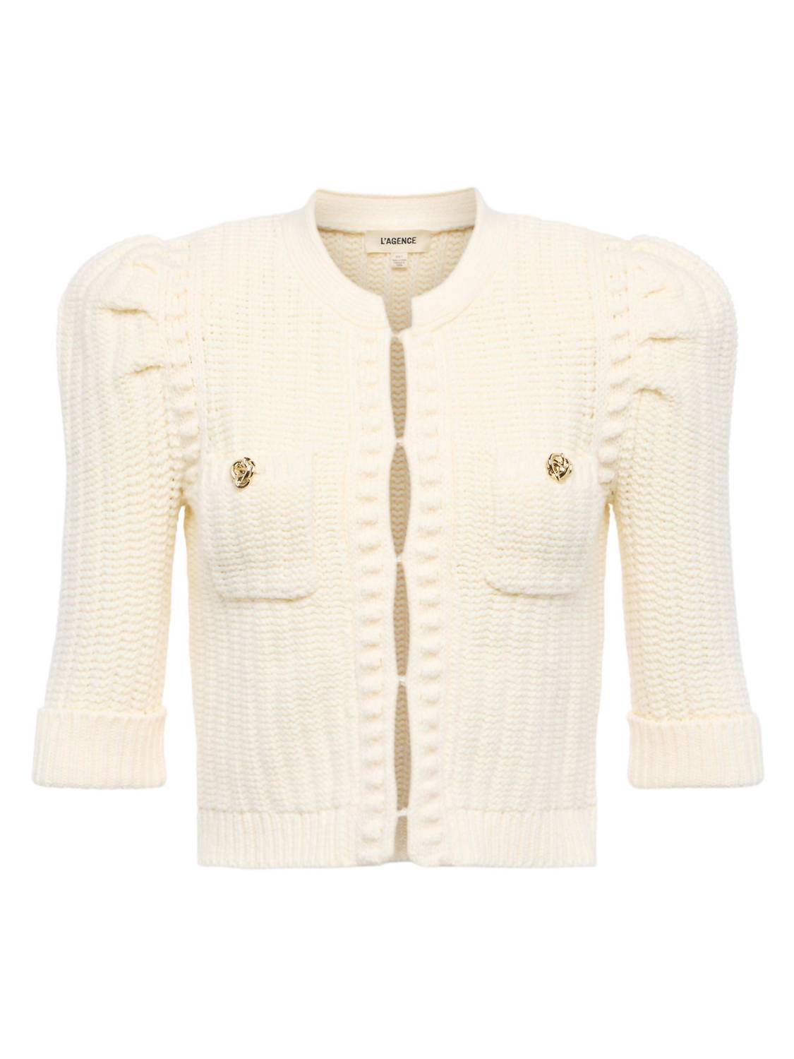 L'Agence - Delilah Cropped Cardigan