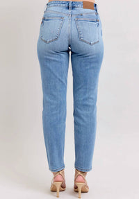 Judy Blue - Lynda Mid Rise Slim Fit Jeans