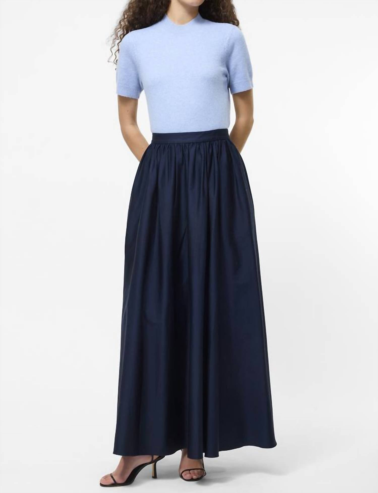 French Connection - Vhari Recycled Knit Mock Neck Short Sleeve Top