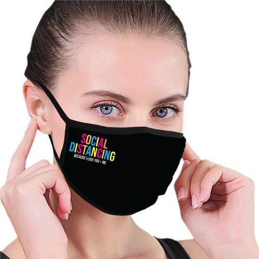 Social Distancing Face Mask