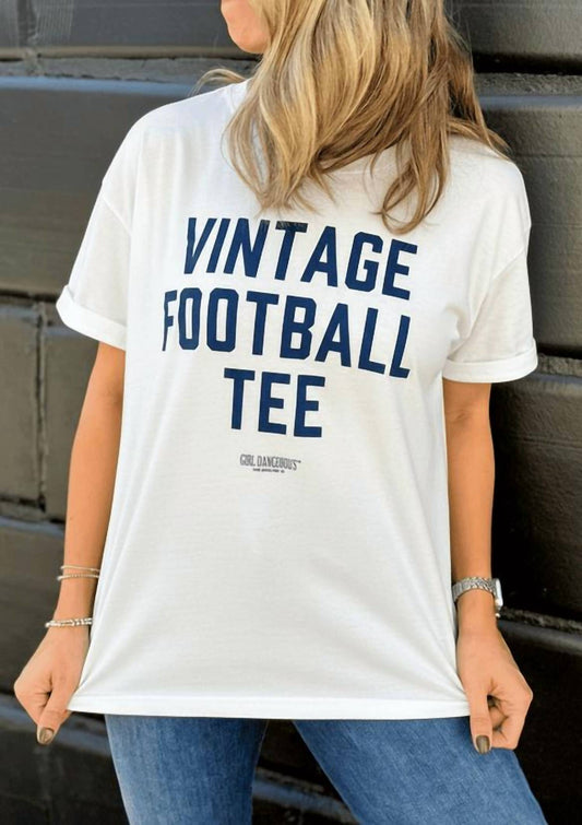 Girl Dangerous - Vintage Football Tee