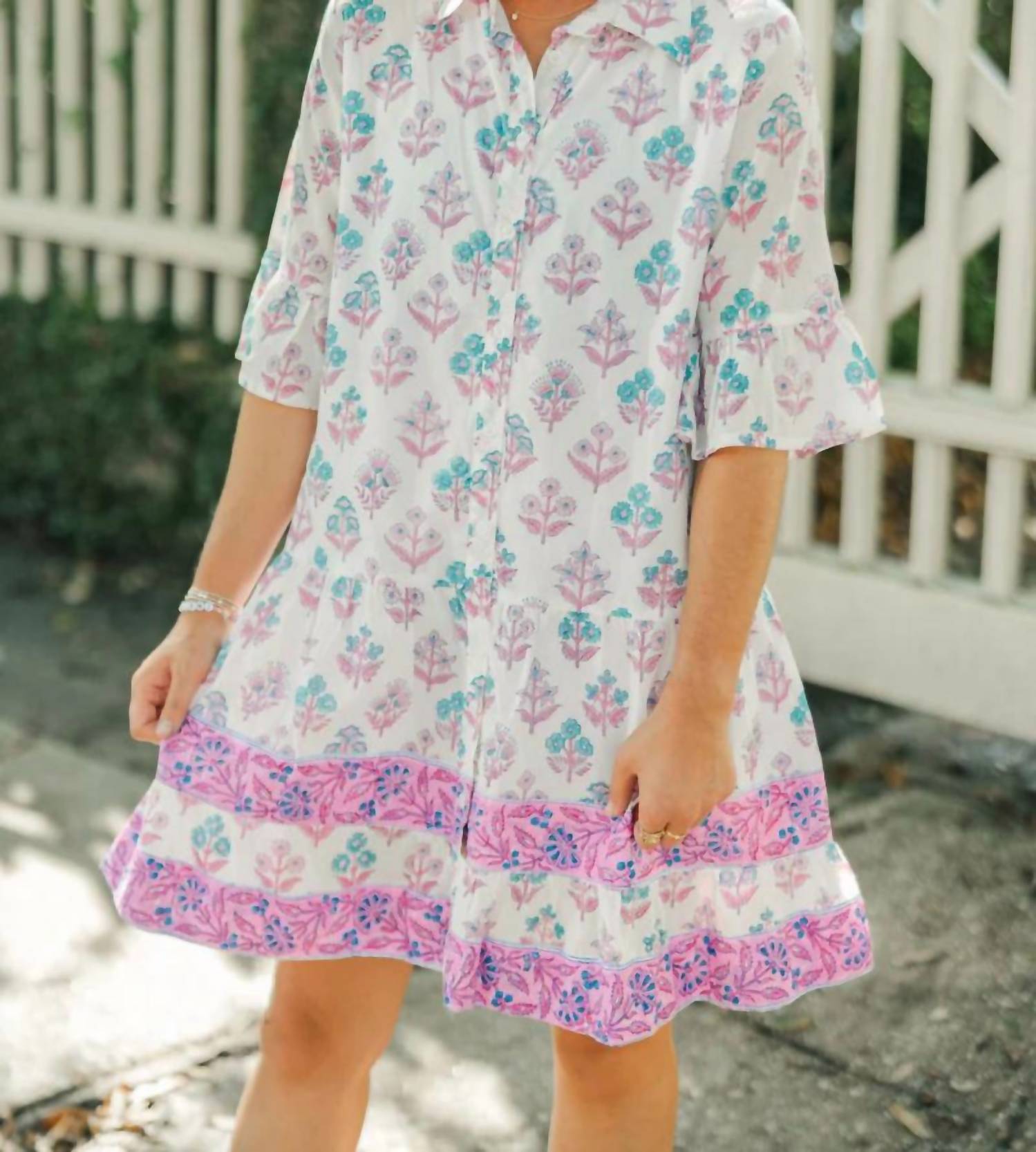 VICTORIA DUNN Sullivan Swing Dress in lilac chiffon - women's dress