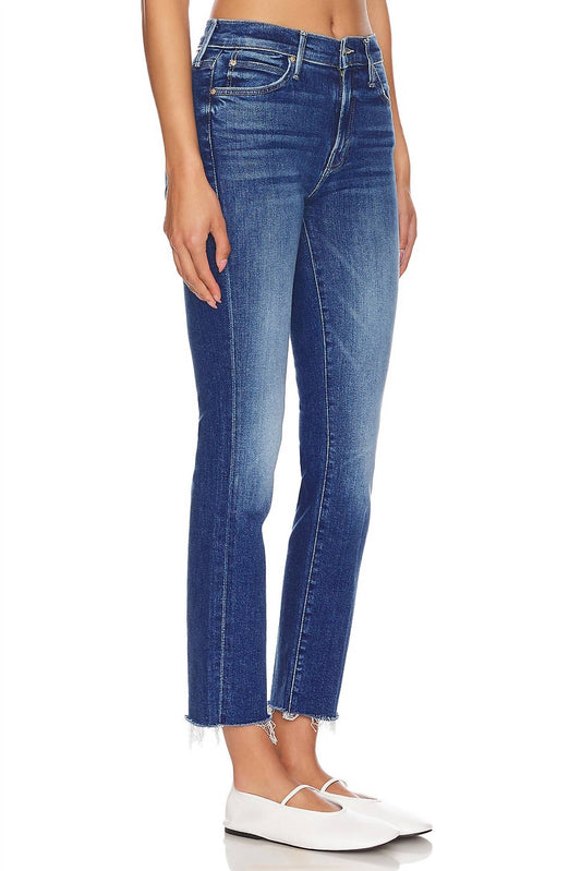 Mother - The Rascal Frayed Ankle Slim Jeans