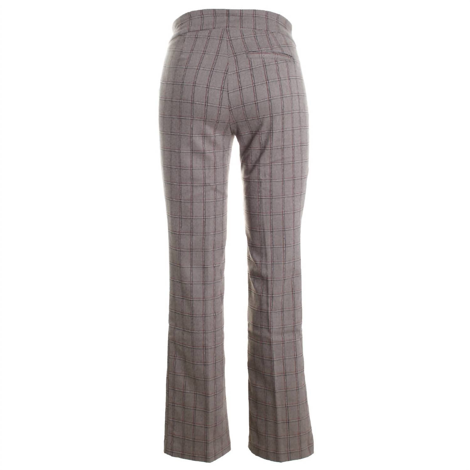 TRIBAL Women's Pull On Pants in coffee - women's pants - detail view