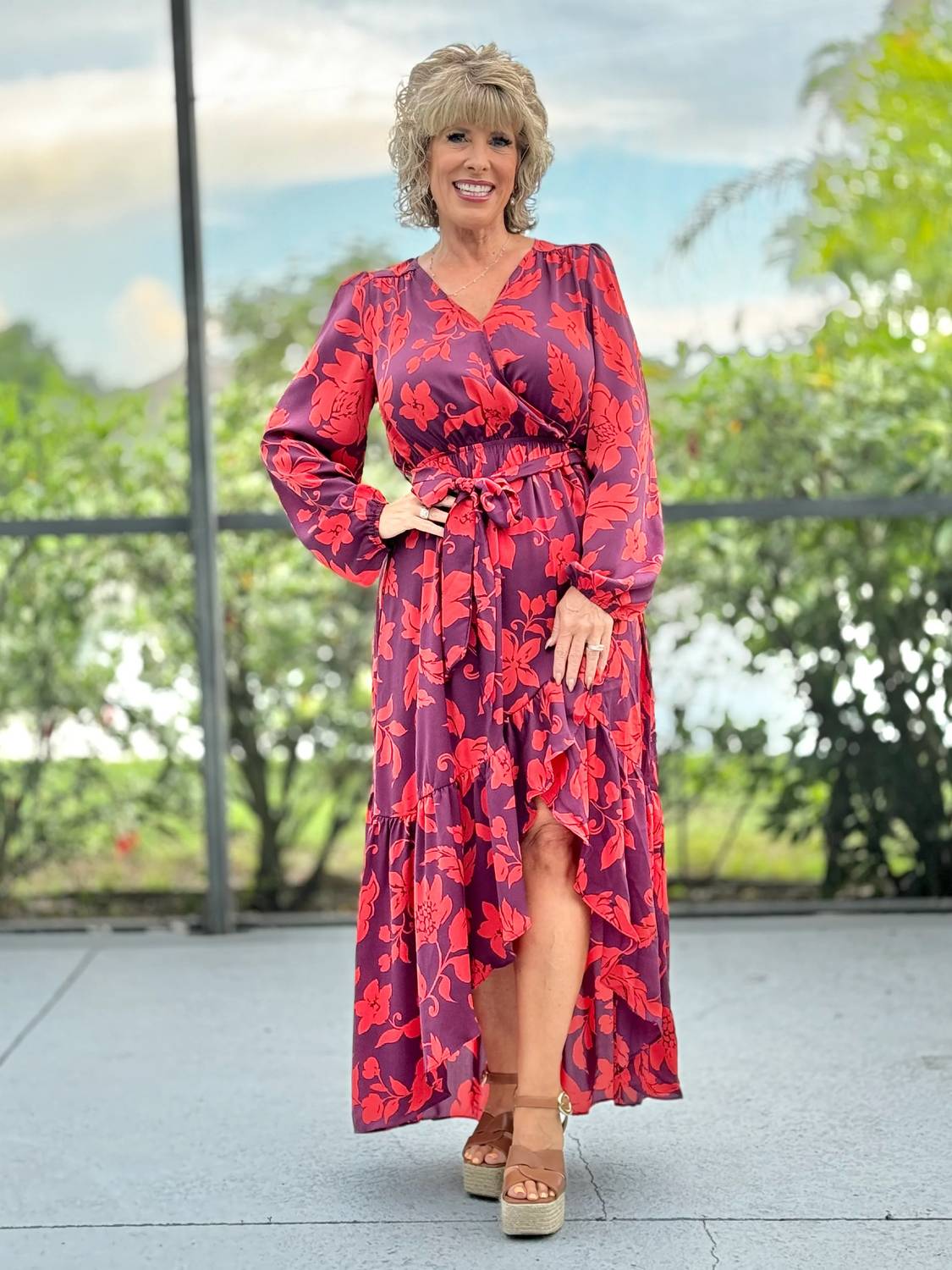 Easel - Samantha Maxi Dress