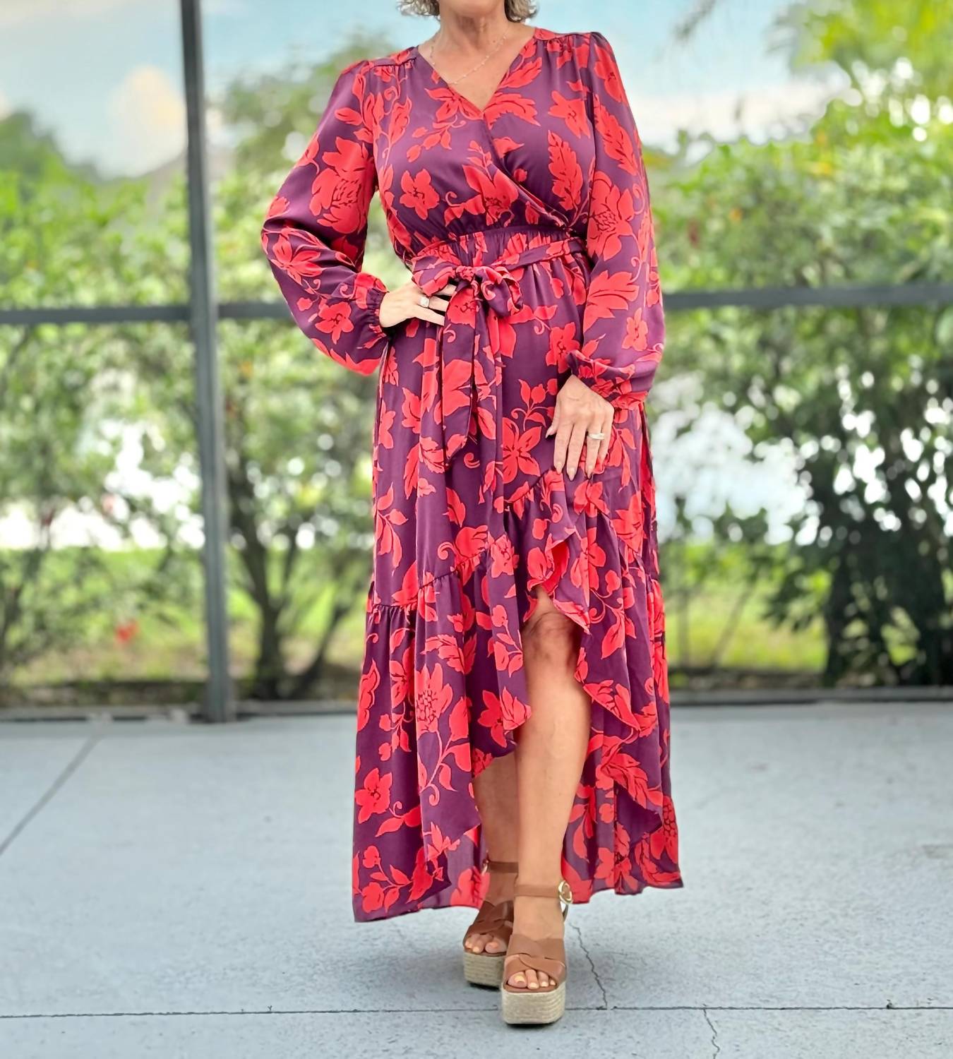 Easel - Samantha Maxi Dress