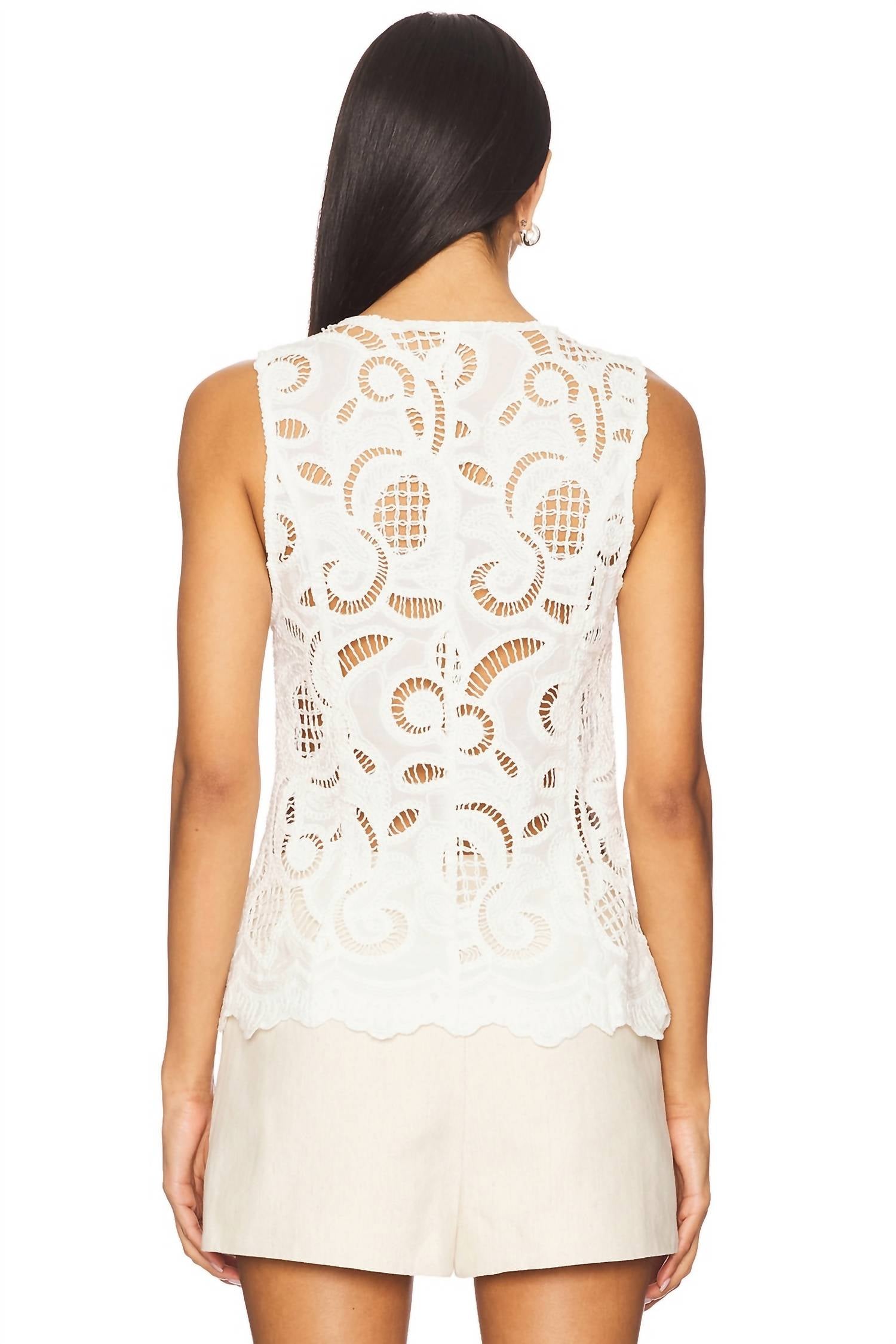 Astr - Meira Crochet Vest