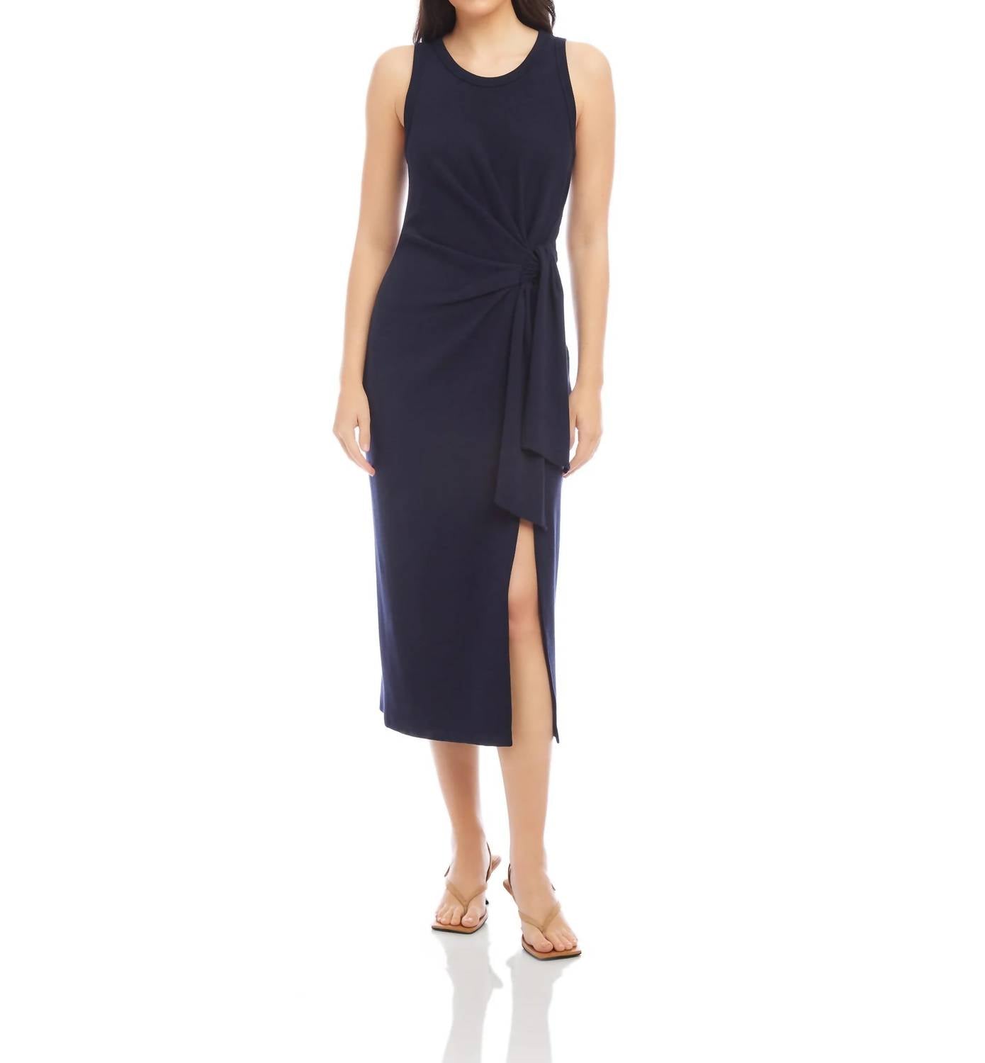 Fifteen Twenty - Side Knot Midi Dress