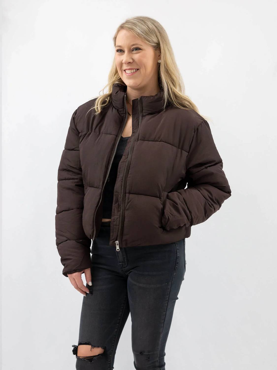 Hyfve - Cropped Puffer Jacket