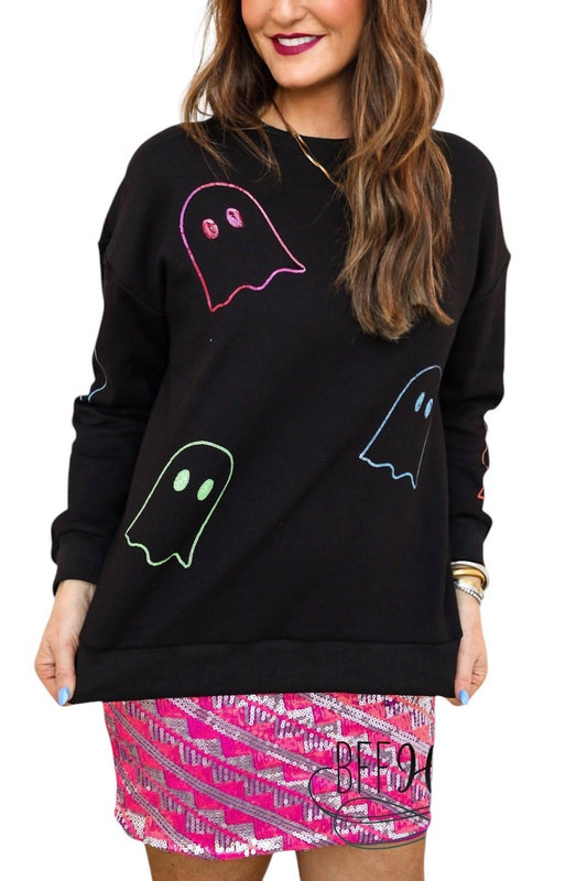 Jess Lea - Sequin Ghost Pullover